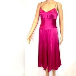 NICOLE MILLER silk dress size 2